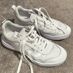 Vans. Low canvas/ leather